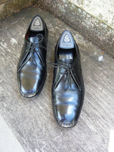 Load image into Gallery viewer, JOSEPH CHEANEY VINTAGE DERBY – BLACK - UK 12 – FROME - EXCELLENT CONDITION
