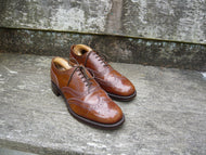 JOSEPH CHEANEY VINTAGE BROGUES – BROWN / TAN – UK 8 – AVON – EXCELLENT CONDITION