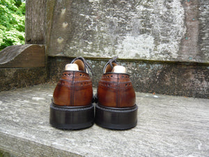 CHURCH’S BROGUES – BROWN / TAN – BROOKLAND – UK 7.5 – UNWORN CONDITION