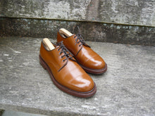 Load image into Gallery viewer, CHURCH’S DERBY SHOES – BROWN / TAN -  UK 8.5 – ANGLESEY – WORN ONCE
