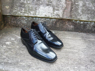 JOSEPH CHEANEY VINTAGE DERBY – BLACK – UK 10.5 – COLUMBIA – EXCELLENT CONDITION