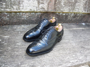 JOSEPH CHEANEY BROGUES – BLACK - UK 8 – ARTHUR – EXCELLENT CONDITION