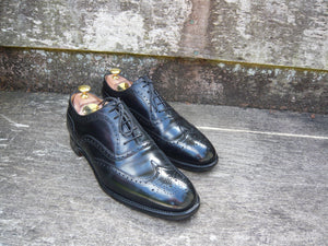 JOSEPH CHEANEY BROGUES – BLACK - UK 8 – ARTHUR – EXCELLENT CONDITION