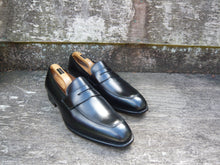 Load image into Gallery viewer, CROCKETT &amp; JONES HAND GRADE LOAFERS – BLACK – UK 11 – BALMORAL – UNWORN CONDITION
