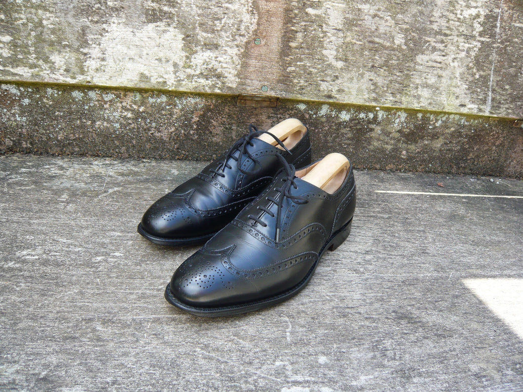 CHURCH’S BROGUES – BLACK - UK 7 – CHETWYND – EXCELLENT CONDITION