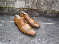 JOSEPH CHEANEY BROGUES – BROWN / TAN - UK 7 – SUPERB CONDITION