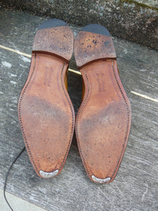 JOSEPH CHEANEY BROGUES – BROWN / TAN - UK 7 – SUPERB CONDITION