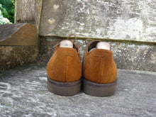 Load image into Gallery viewer, JOSEPH CHEANEY VINTAGE DERBY – BROWN / TAN SUEDE - UK 8 – FRENSHAM - EXCELLENT CONDITION
