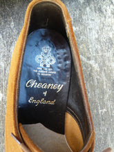 Load image into Gallery viewer, JOSEPH CHEANEY VINTAGE DERBY – BROWN / TAN SUEDE - UK 8 – FRENSHAM - EXCELLENT CONDITION
