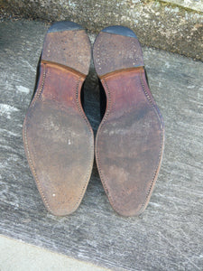 JOSEPH CHEANEY BROGUES – BLACK - UK 8.5 – CARTER – VERY GOOD CONDITION