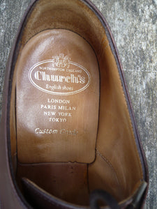 CHURCH’S DERBY – BROWN – UK 8.5 – CARTMEL - EXCELLENT CONDITION