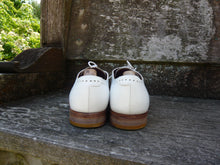 Load image into Gallery viewer, JOSEPH CHEANEY BROGUES - WHITE - UK 8.5 – UNWORN CONDITION
