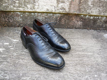 Load image into Gallery viewer, CHURCH’S VINTAGE BROGUES – BLACK - UK 7.5 – DIPLOMAT – EXCELLENT CONDITION
