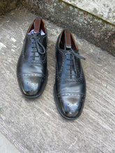 Load image into Gallery viewer, CHURCH’S VINTAGE BROGUES – BLACK - UK 7.5 – DIPLOMAT – EXCELLENT CONDITION
