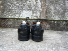 Load image into Gallery viewer, CHURCH’S VINTAGE BROGUES – BLACK - UK 8 – BURWOOD – EXCELLENT CONDITION
