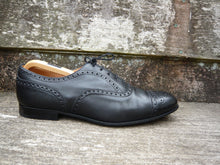 Load image into Gallery viewer, CHURCH’S BROGUES – BLACK – UK 10 – DUXFORD – EXCELLENT CONDITION
