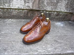 CHURCH’S VINTAGE BROGUES – BROWN / TAN – UK 6.5 – HARTWELL - EXCELLENT CONDITION