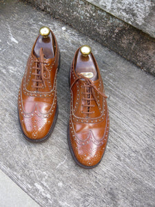 CHURCH’S VINTAGE BROGUES – BROWN / TAN – UK 6.5 – HARTWELL - EXCELLENT CONDITION