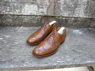 CHURCH’S VINTAGE  BROGUES – BROWN / TAN - UK 10.5 – BURWOOD – SUPERB CONDITION