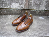 CHURCH’S VINTAGE BROGUES – BROWN / TAN – GRAFTON – UK 7 – UNWORN CONDITION