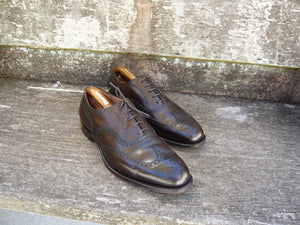 CHURCH’S BROGUES – BROWN - UK 10.5 – CHETWYND – WORN ONCE