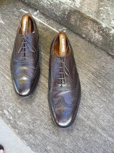 CHURCH’S BROGUES – BROWN - UK 10.5 – CHETWYND – WORN ONCE