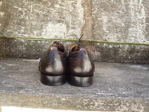 CHURCH’S BROGUES – BROWN - UK 10.5 – CHETWYND – WORN ONCE