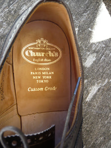 CHURCH’S BROGUES – BROWN - UK 10.5 – CHETWYND – WORN ONCE