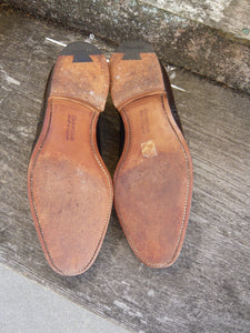 CHURCH’S BROGUES – BROWN - UK 10.5 – CHETWYND – WORN ONCE