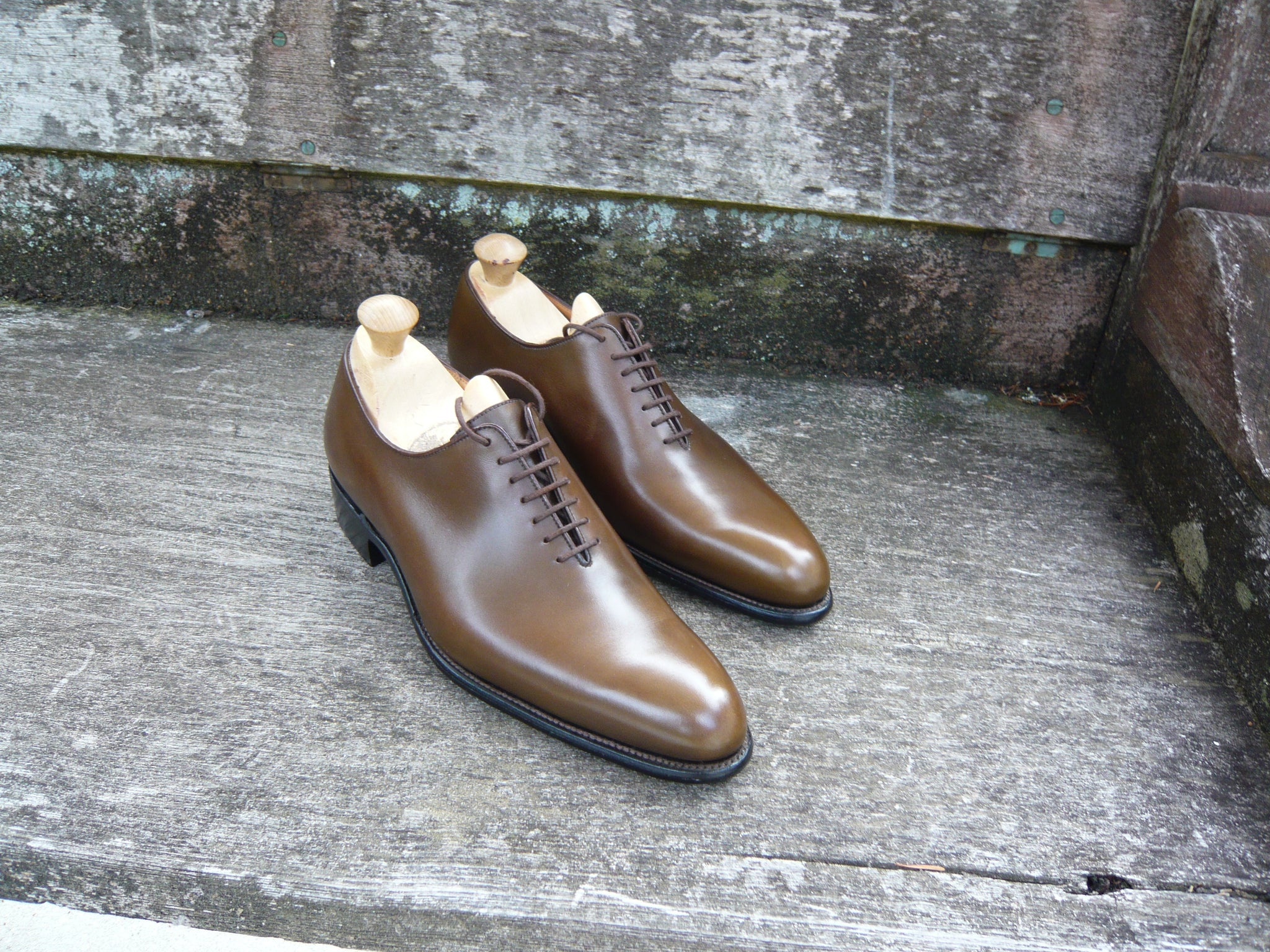 J M WESTON WHOLECUT OXFORD – BROWN – CYCLIST – UK 6 – UNWORN