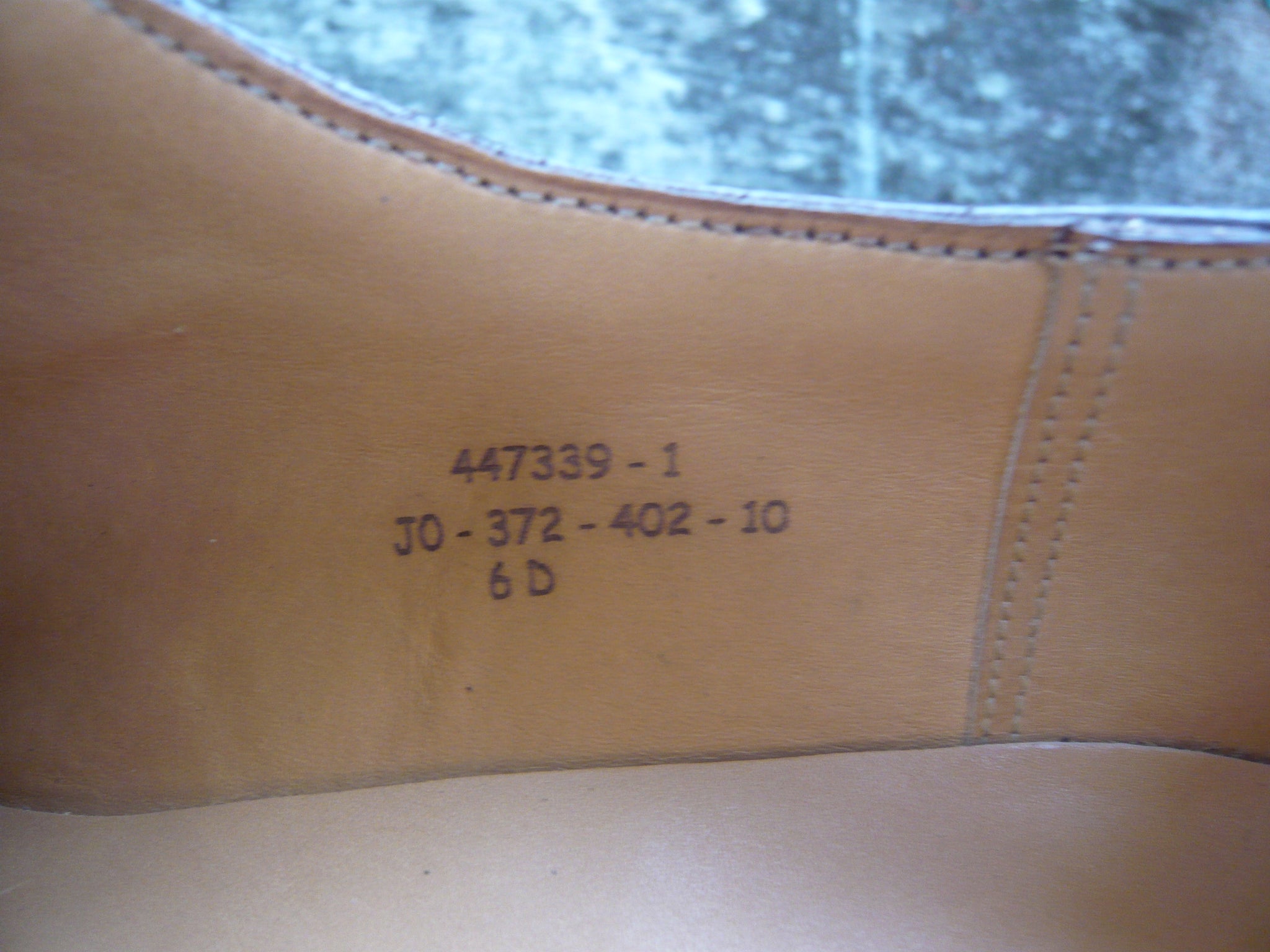 J M WESTON WHOLECUT OXFORD – BROWN – CYCLIST – UK 6 – UNWORN