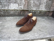 CHURCH’S BROGUES – BROWN SUEDE – UK6.5 – ISHAM – SUPERB CONDITION