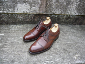 CHURCH’S BROGUES – BROWN / TAN – UK 8 – KNOWLE – WORN ONCE