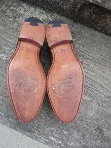 CHURCH’S BROGUES – BROWN / TAN – UK 8 – KNOWLE – WORN ONCE