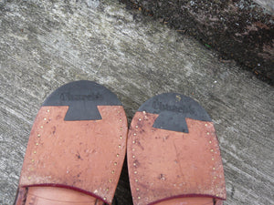 CHURCH’S BROGUES – BROWN / TAN – UK 8 – KNOWLE – WORN ONCE