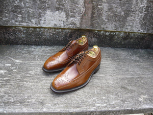 JOSEPH CHEANEY BROGUES – BROWN / TAN - UK8.5 – UNWORN CONDITION