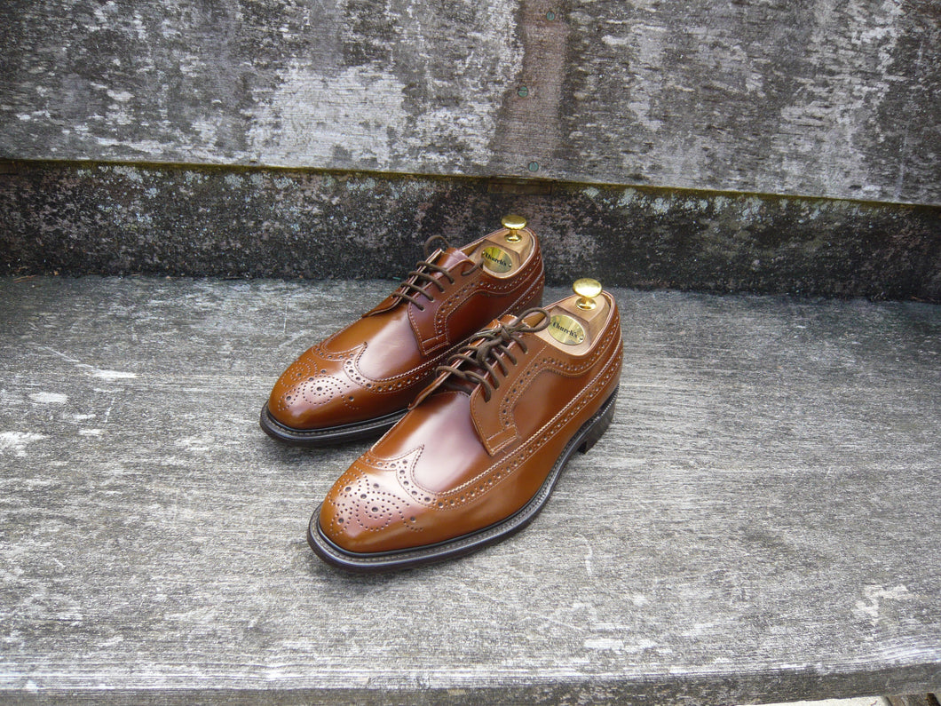 JOSEPH CHEANEY BROGUES – BROWN / TAN - UK8.5 – UNWORN CONDITION