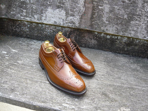 JOSEPH CHEANEY BROGUES – BROWN / TAN - UK8.5 – UNWORN CONDITION