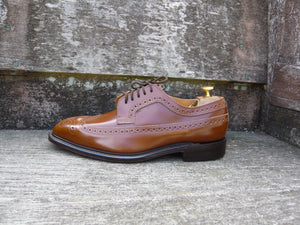 JOSEPH CHEANEY BROGUES – BROWN / TAN - UK8.5 – UNWORN CONDITION