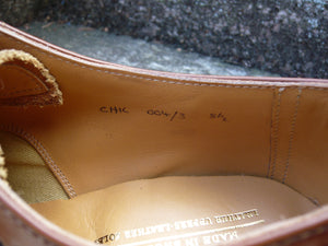 JOSEPH CHEANEY BROGUES – BROWN / TAN - UK8.5 – UNWORN CONDITION