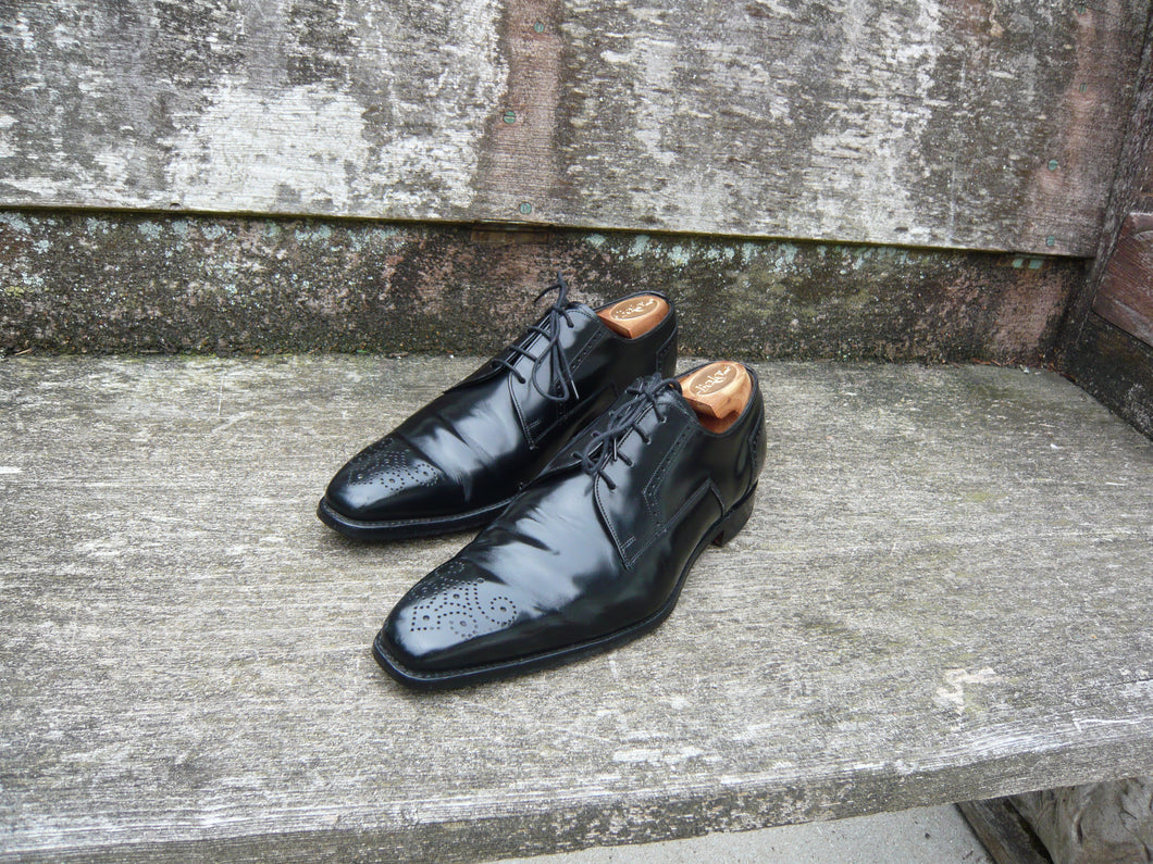 JOSEPH CHEANEY BROGUES – BLACK – UK 8 – EWAN – EXCELLENT CONDITION