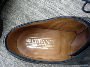 JOSEPH CHEANEY BROGUES – BLACK – UK 8 – EWAN – EXCELLENT CONDITION