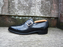 Load image into Gallery viewer, ALFRED SARGENT MONKSTRAP SHOES – BLACK – UK 8.5 – WILLIAM – EXCELLENT CONDITION
