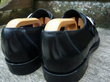 Load image into Gallery viewer, ALFRED SARGENT MONKSTRAP SHOES – BLACK – UK 8.5 – WILLIAM – EXCELLENT CONDITION
