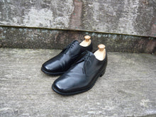 Load image into Gallery viewer, JOSEPH CHEANEY VINTAGE DERBY MEN’S SHOES – BLACK – UK 8 – RYE – EXCELLENT CONDITION
