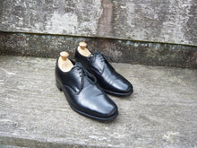 Load image into Gallery viewer, JOSEPH CHEANEY VINTAGE DERBY MEN’S SHOES – BLACK – UK 8 – RYE – EXCELLENT CONDITION
