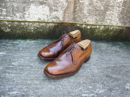 CROCKETT & JONES VINTAGE DERBY – BROWN / TAN – GRENVILLE - UK 7 – VERY GOOD CONDITION