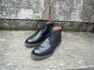 JOSEPH CHEANEY CHUKKA BOOTS – BLACK – UK 7 – SUPERB CONDITION