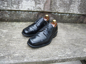 JOSEPH CHEANEY VINTAGE DERBY – BLACK – UK 7 – BROMPTON – EXCELLENT CONDITION