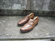 CHURCH’S LOAFERS – BROWN / TAN – UK 8.5 – SEARS – VGC